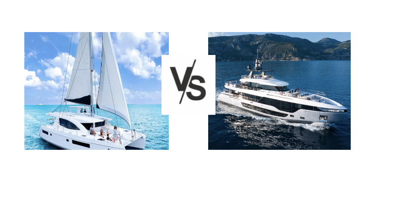 Catamaran vs. Power Yacht: Which Is Right for Your Charter? ⚓🛥️⛵